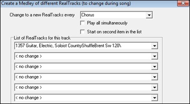 medley dialog